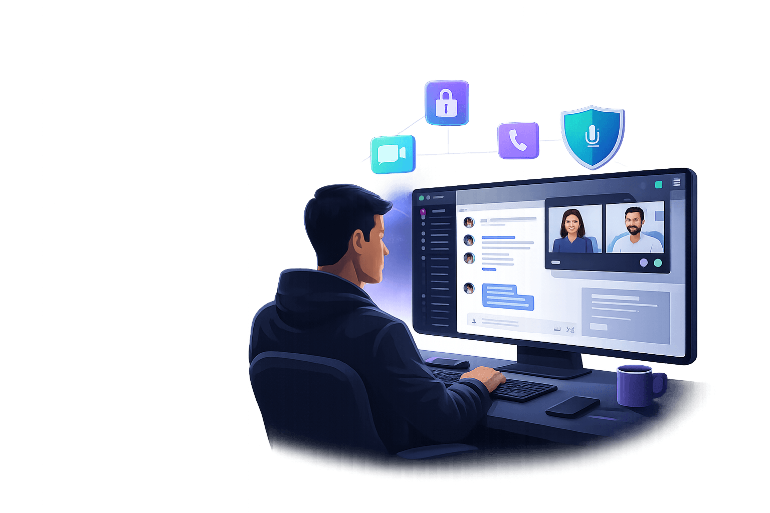 Voxport — messenger for communication and calls